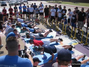 Coppell Pushups For Charity Challenge 2011